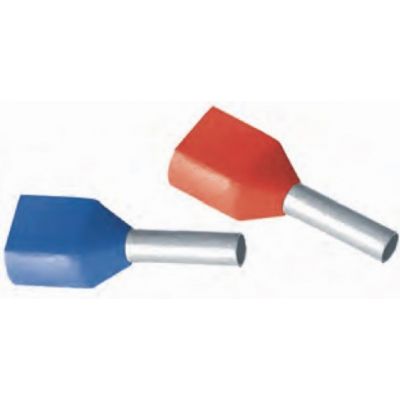 Końcówka kablowa tulejkowa izolowana AI 2x 4-12 (100szt.) RADPOL (TOKSJ0040001201)